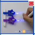 2016 New design invisible ink pen with UV light LED pen